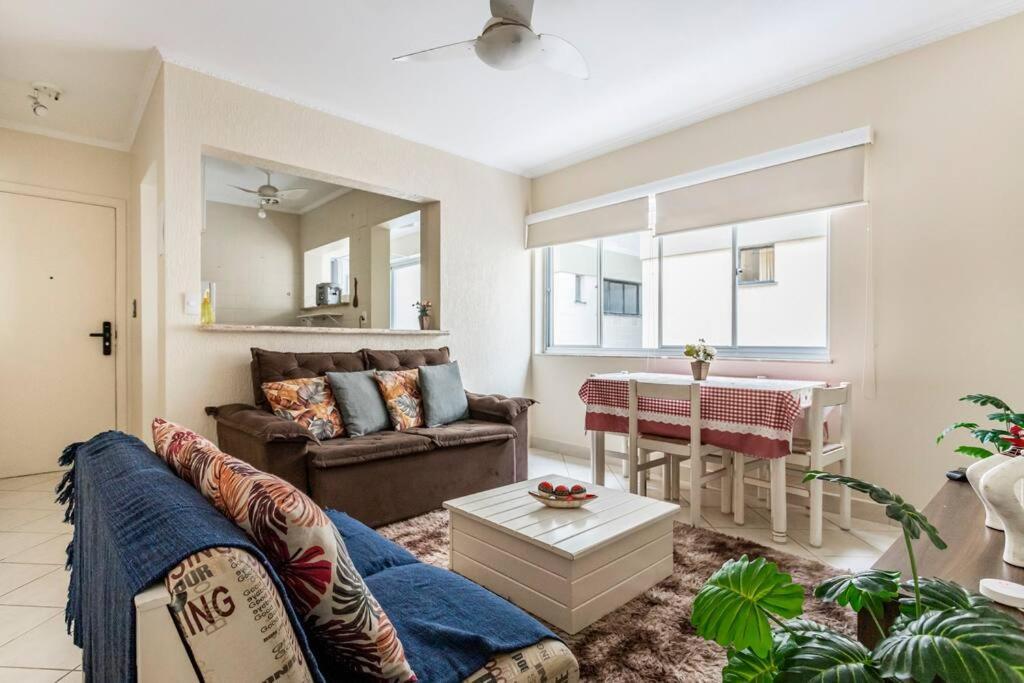 Apartamento Encantador No Guaruja, Praia Da Enseada - Apenas 600M Da Praia ! ภายนอก รูปภาพ