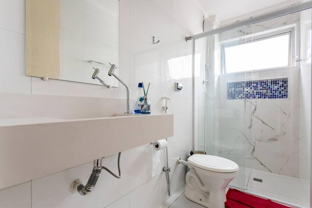 Apartamento Encantador No Guaruja, Praia Da Enseada - Apenas 600M Da Praia ! ภายนอก รูปภาพ